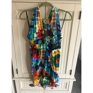 Light-weight halter dress